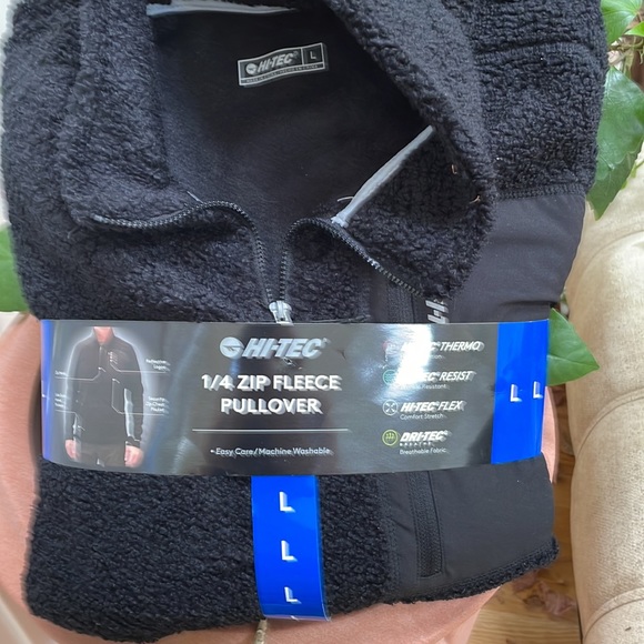 HI-TEC 1/4 Zip Fleece Pullover Mens Jacket - Picture 8 of 8